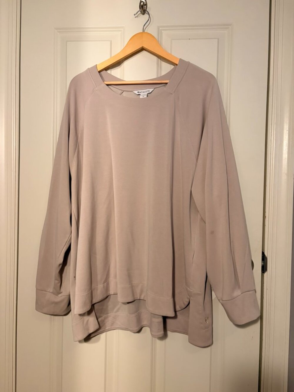 Athleta Seasoft Crewneck Sweatshirt - Abalone
